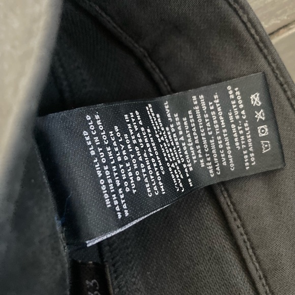 J Brand Kane straight fit chino pants in color Keckley Fragmina size 33 - Picture 3 of 4